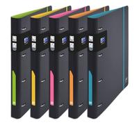 Classeur Oxford for student A4 Dos30 rond 4anneaux polypro opaque assorti