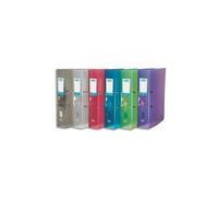 Classeur à levier Oxford Hawaï A4xl dos 70mm 2 anneaux en d couverture polypro coloris assortis