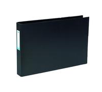 Elba Classeur A3 Italienne 4 Anneaux En D Dos 55mm Pvc Noir