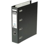 Elba - classeur double rado plast, largeur de dos 75 mm, format a4, reliure intérieure extérieure en pvc, étiquettede dos amov G