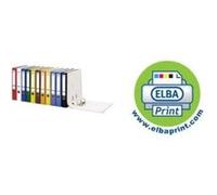 Elba - classeur rado basic top, largeur de dos: 50 mm, marronformat a4, reliure extérieure pp intérieure papier, porte-étiquet G
