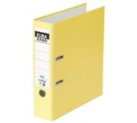 classeur rado brillant, largeur de dos: 80 mm, jaune