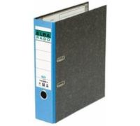 Elba Classeur Rado Papier Marbr¿, Largeur De Dos: 80 Mm,Bleu