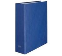 Elba classeurs balacron a4 - dos 80 mm - 4 anneaux - bleu G