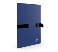 Chemise extensible Clip and Go Oxford 24 x 32 cm - bleue