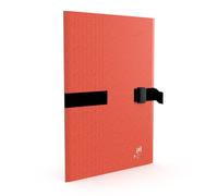 Elba Clip 'N' Go Chemise A4 Carte Rouge Bordeaux