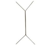 ELBA Doppelheftzunge aus Metall, messingfarben lackiert (B)5 x (T)160 x (H)1 mm (09802)