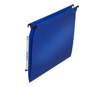 Elba Dossier suspendus pour armoire Ultimate A4 Polypropylène - 100 feuilles - Fond V - Bleu - Lot de 10