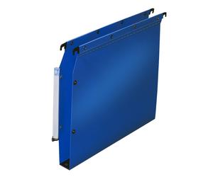 Elba Dossier suspendus pour armoire Ultimate A4 Polypropylène - 350 feuilles - Fond U 30 mm - Bleu - Lot de 10