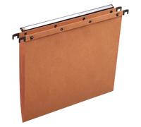 Elba Dossier suspendus pour tiroir Ultimate A4 Kraft - 100 feuilles - Fond V - Orange - Lot de 25