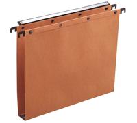 Elba Dossier suspendus pour tiroir Ultimate A4 Kraft - 350 feuilles - Fond U 30 mm - Orange - Lot de 25