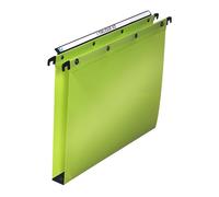 Elba Dossier suspendus pour tiroir Ultimate A4 Polypropylène - 350 feuilles - Fond U 30 mm - Vert - Lot de 10