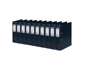 Elba dossiers 100400548 Strong de Line DIN A4 double protection des bords, 8 cm de large bleu foncé