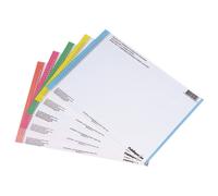 Elba Etiquette pour dossiers suspendus n°0 - pour tiroirs - Sachet de 10 planches