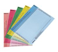Elba L'Oblique AZ Sachet de 10 planches d'étiquettes n°9 pour dossiers armoire Assortis