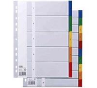 Elba Intercalaire Numérique Polypro Couleur 1 À 10