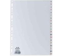 Elba intercalaire plastique a-z,sans st sch,20 positions 100204725 G