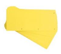 ELBA Intercalaires Duo, en carton, 240 x 105 mm, rose