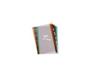Elba Intercalaires Plastique Couleur, Neutres, En Pvc