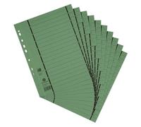 Intercalaire avec perforation, A4 extra large, vert