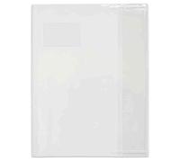 ELBA Lot de 10 Protège-cahiers PVC 12/100ème 21x29,7 Transparent incolore