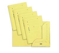 Elba Lot De 25 Chemises Hv L'oblique Az - Kraft - Jaune