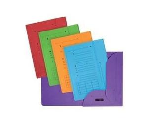 Elba Lot De 25 Chemises Hv L'oblique Az Ultimate - Kraft - Bleu