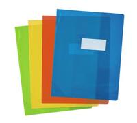 Elba Lot De 25 Protège-Cahier Pvc 150 Strong Line A4 (21x29,7 Cm) Translucide Assorti