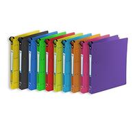 Oxford Classeur School Life Up A4+ Dos 30 4 anneaux ronds Assorti