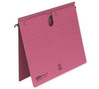 ELBA Lot de 50 dossiers suspendus - Variété 81 - Rouge