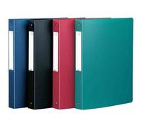 OXFORD Classeur Memphis A4 Dos 40mm 4 Anneaux Ronds Couverture Polypro Vert