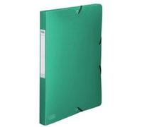 Elba Modling - Boite De Classement Pp 7/10 Dos25mm Elastique + Etiquette Vert Vert G