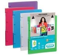 Classeur personnalisable transparent A4+ incolore