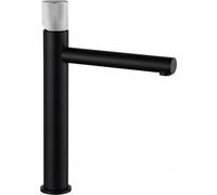 Elba One mélangeur de lavabo noir/chrome (74111-77)