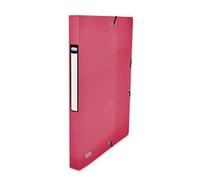 ELBA Osmose boîte de classement dos 25mm polypropylène translucide 24x32 rose