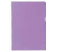 Elba Pochette Transparente Premium, A4, Pvc, Clair, Violet
