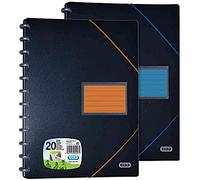 Elba Porte-documents A4 Assortis Lot de 10