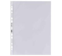 Elba Pqt De 100 Pochettes Perforées Premium A4 Pp 0,12 Mm Transparentes