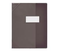 ELBA Protège-cahier PVC 150 Strong Line 17x22 cm Translucide noir