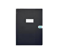 Elba Protège-Cahier Pvc 150 Strong Line 24x32 Cm Opaque Noir