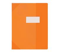 ELBA Protège-cahier PVC 150 Strong Line A4 (21x29,7 cm) Marque-page Translucide orange