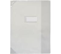 ELBA Protège-cahier STRONG LINE, DIN A4, en PVC, transparent incolore, avec rabat large, 210 x 297 mm - 50 pièces (400006826)