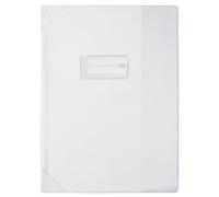 ELBA Protège-cahiers cristal 24 X 32 PVC 15/100° coins renforcés Incolore cristal