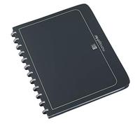 ELBA Protège-documents anneaux A4 avec 25 pochettes 252 x 316 mm Anthracite