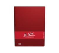 Oxford Protège-documents Le Lutin L'Original A4 60 vues (30 pochettes) Couverture PVC Rouge cerise