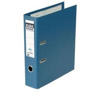 Classeur rado plast, largeur de dos: 80 mm, bleu, A4
