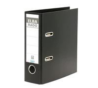 Elba Rado Plast Noir A5 - Fichiers (Noir, A5, 500 feuilles, 80 mm, 1 pièce(s))