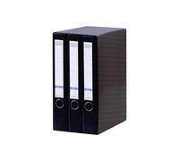 Elba Rado Top Classeur À Levier 80 Mm A4 Pour 570 Feuilles Noir (Pack De 3)