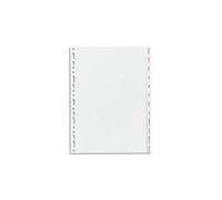 Intercalaires mensuels A4 12 positions polypro 12/100 gris