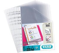 Elba Sachet De 50 Pochettes Perforées A4 Polypro 60 Lisse Incolore